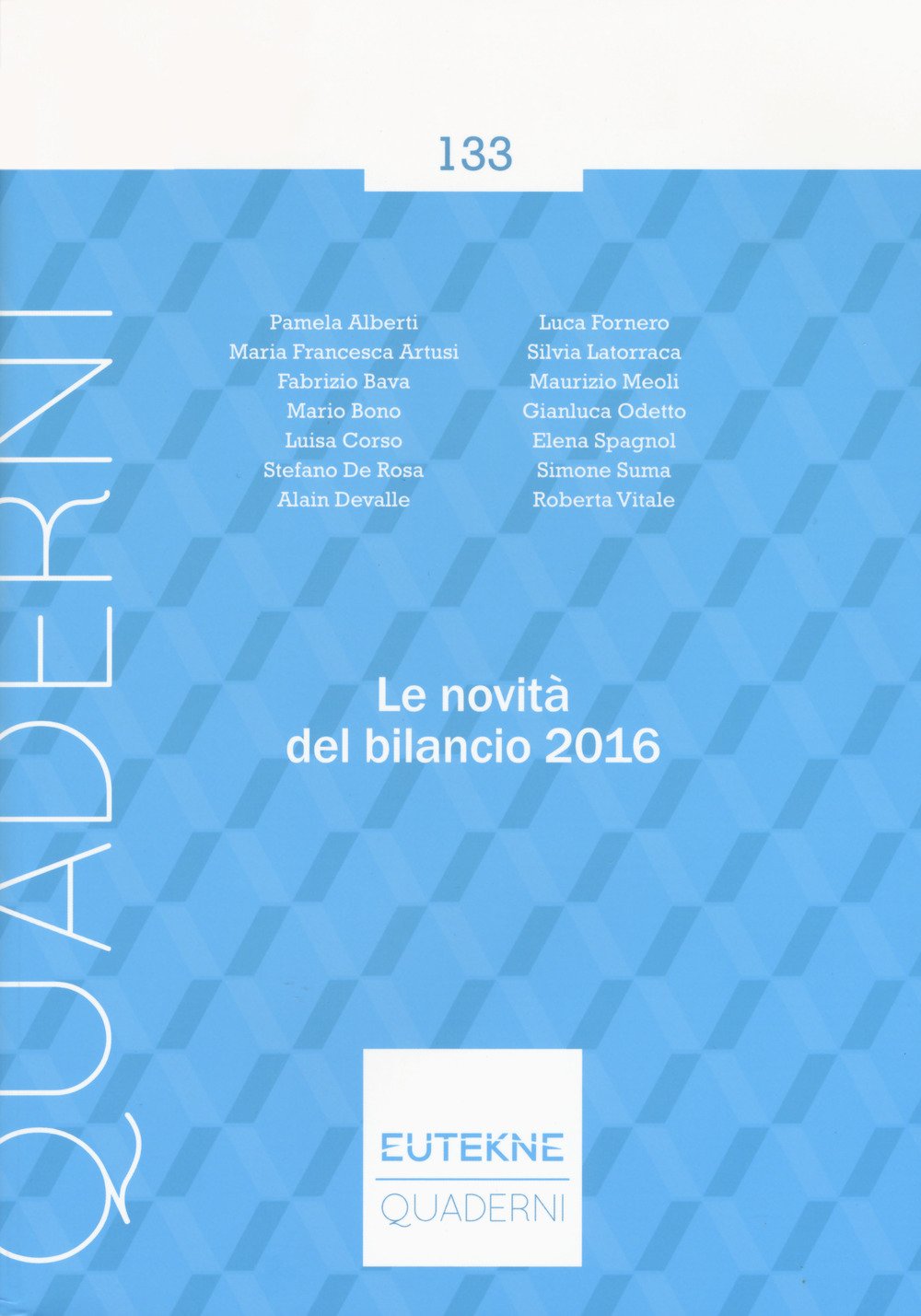 Le novità del bilancio 2016