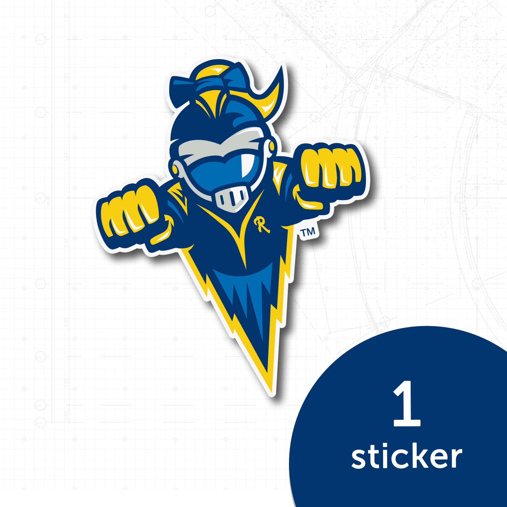 University Of Toledo UT Rockets Sticker Pack | Desert Cactus Vinyl Decals For Laptop, Water Bottle, Car - View #5