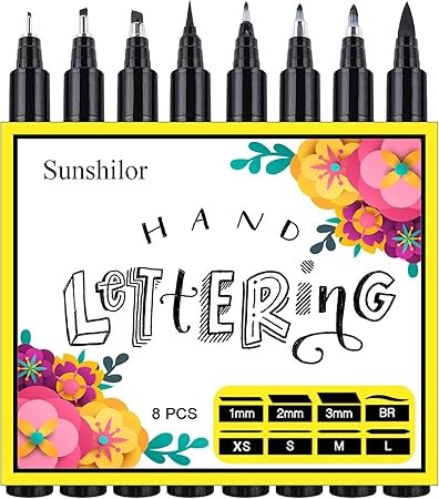 Amazon 手書きペン 筆筆ペン 黒書道ペン 初心者 書斎 図面 スケッチ 水彩イラスト 箇条書き スクラップブック 8個セット 筆ペン 文房具 オフィス用品 Amazon 手書きペン 筆筆ペン 黒書道ペン 初心者 書斎 図面 スケッチ 水彩イラスト 箇条書き スクラップブック 8個セット 筆ペン 文房具 オフィス用品