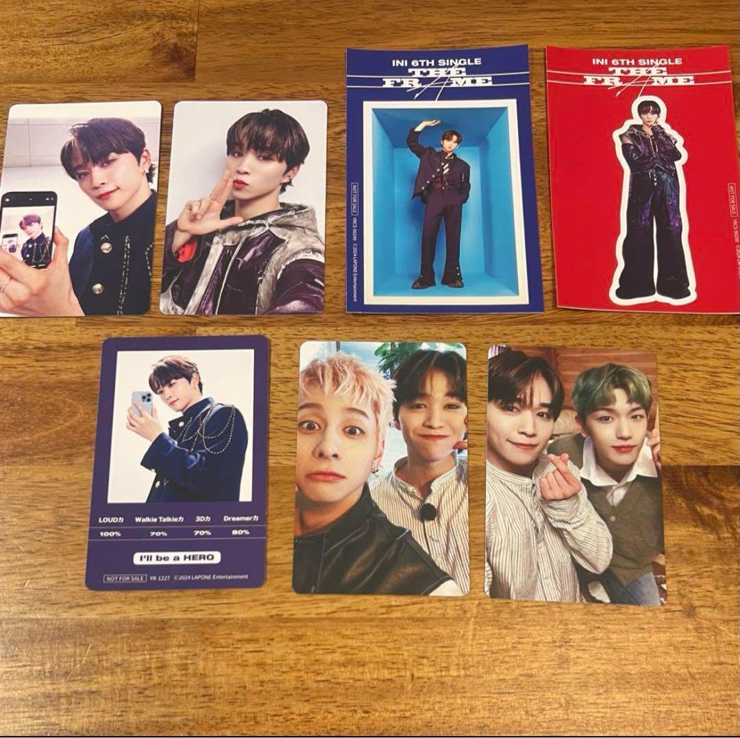 INI in I. Gotou Takasa The Frame Sealed Bonus Item Summary 100