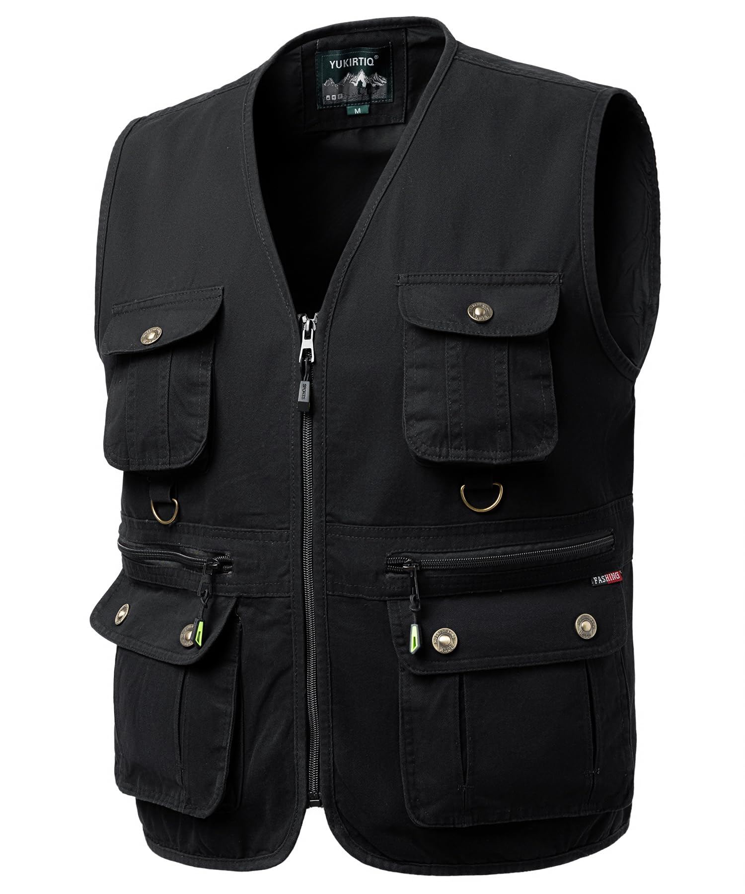 Gilet da Pesca Uomo Estivo Giubbotto Smanicato Leggero Sportivo Gilet Multitasche da Caccia