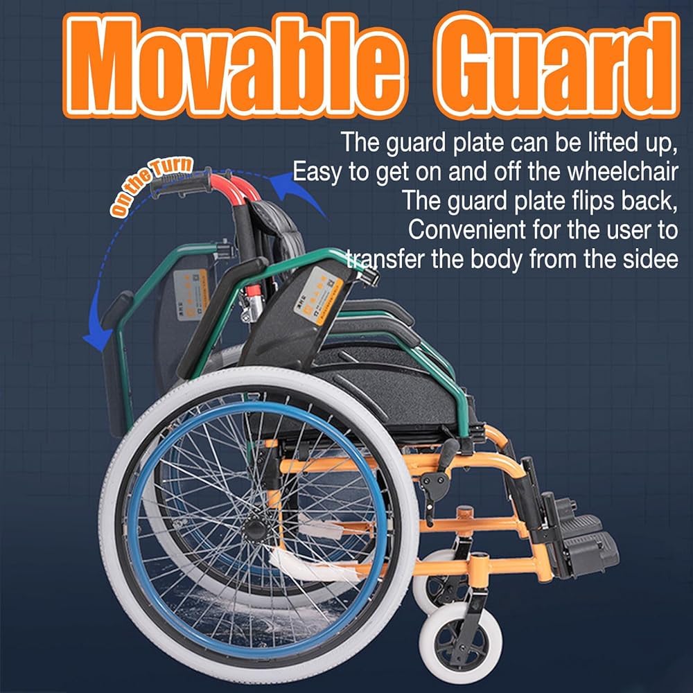 Silla de ruedas pediátrica ultraligera para niños, asiento extra estrecho, silla de ruedas manual plegable para niños con parálisis cerebral, con cinturón de seguridad, soporte para pies