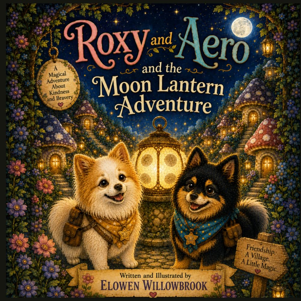 Roxy and Aero and the Moon Lantern Adventure: A Magical Children’s Story About Friendship, Courage, Kindness, and Adventure