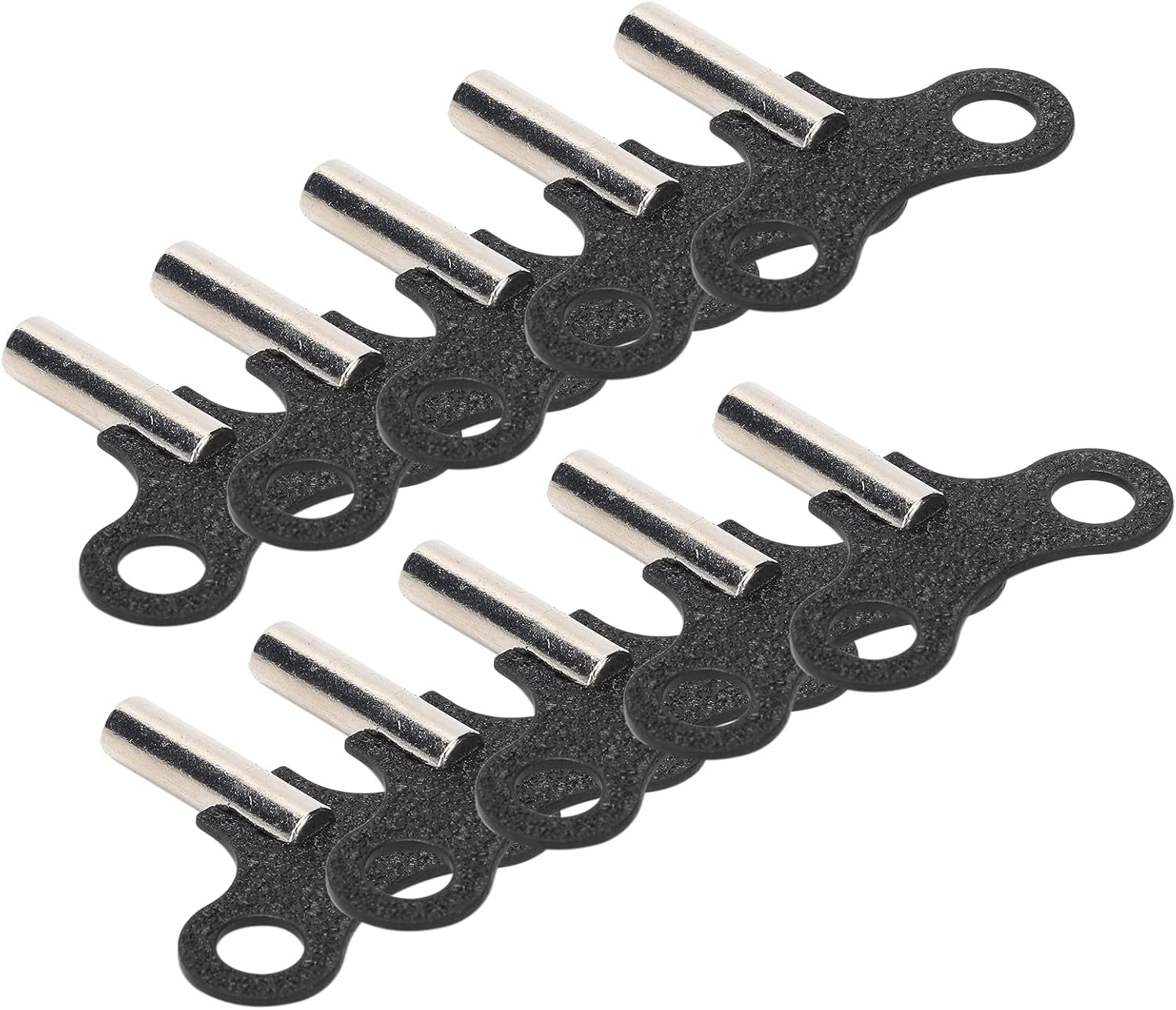 Lock Winding Key, Mechanical Desk Clocks 10pcs Clock Winding Key Steel Wall Clock Clock Winding Key Key Repairing Accessory