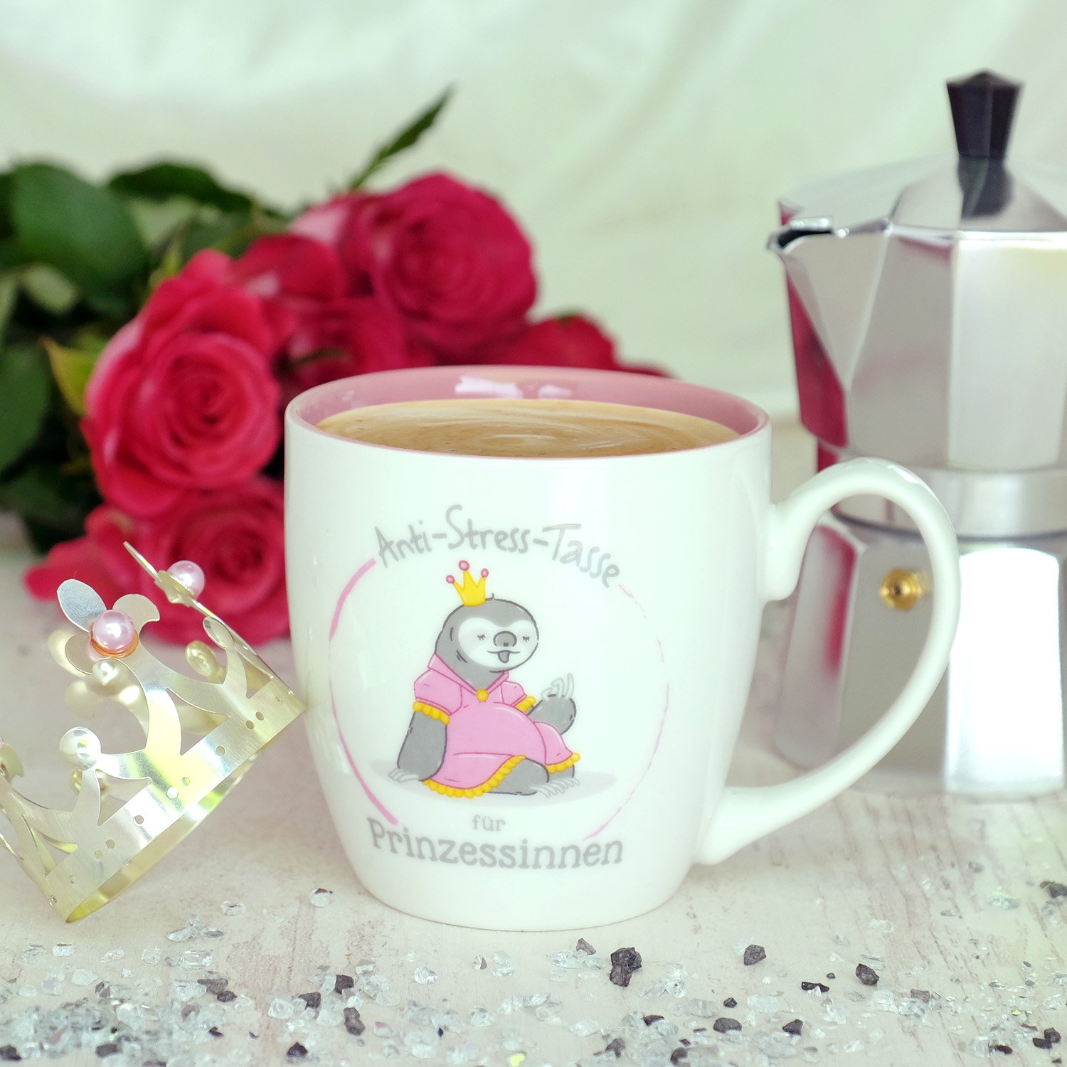 Gruss & Co 45519 Anti-Stress Tasse für Prinzessinnen – Bild 2