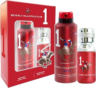 Beverly Hills Polo Club Sport No.1 Gift Set for Men EDT 100ml + Sport Deodorant 175ml Price In India