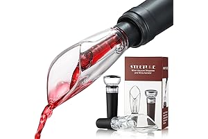 Wine Aerator Pourer: For Enhanced Flavor & No Drip Pouring