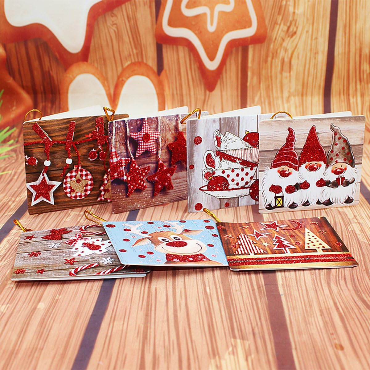 4点セット安全地帯クリスマスカード3枚セットで