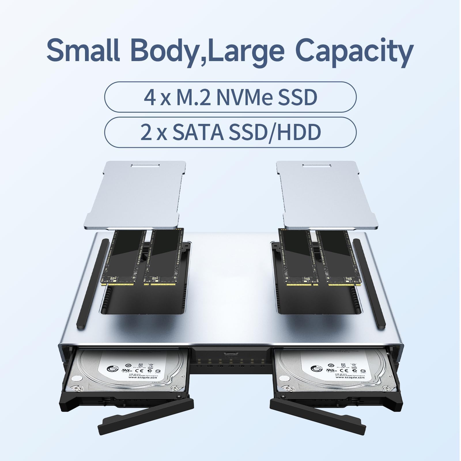 NAS Server LincStation N1 6 Bay Storage - Dettaglio