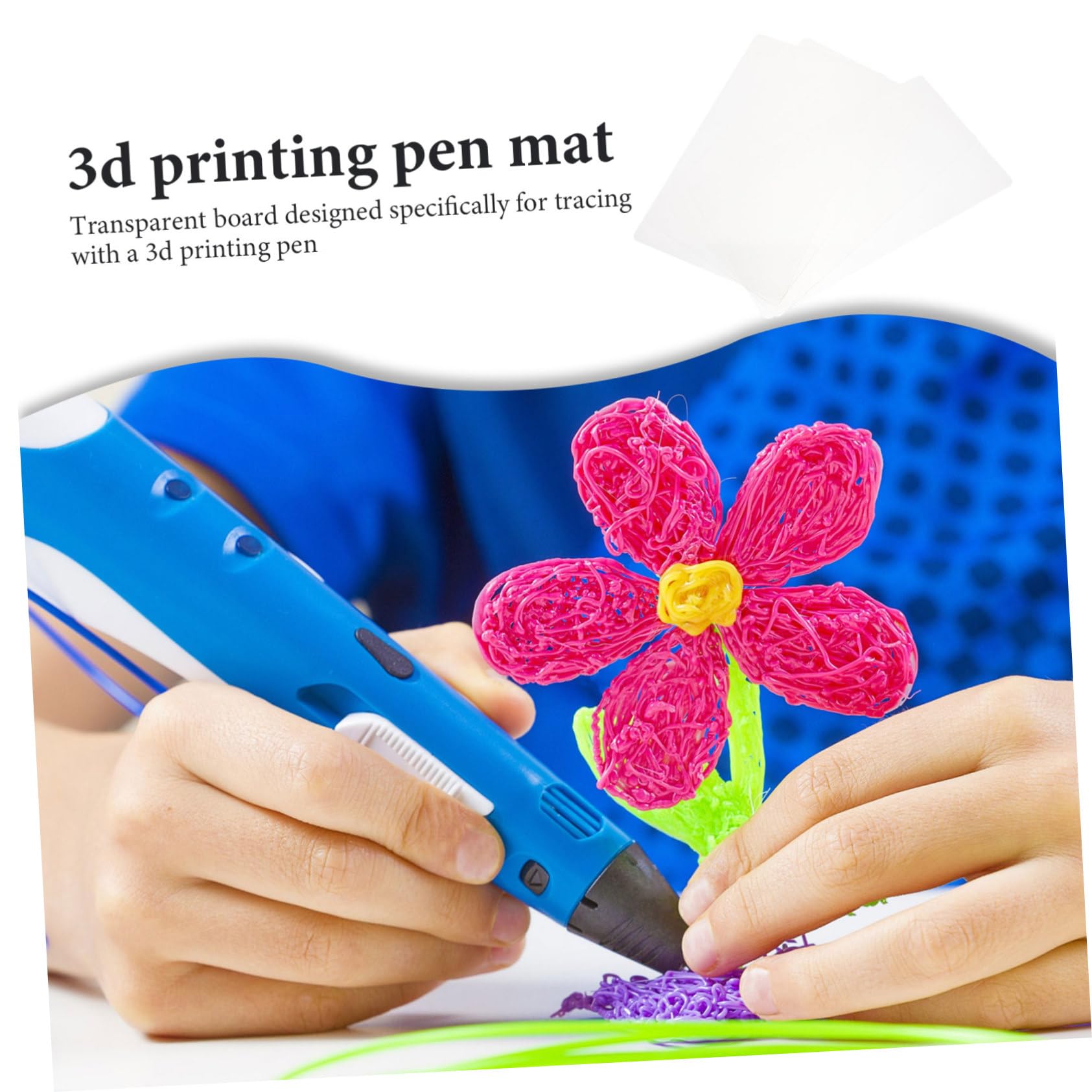 3d Printing Pen 20Pcs - Transparent Tracing Board For s, 7.87" X 5.7
