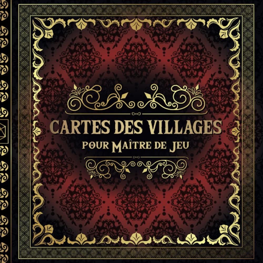 Villages pour Maître de Jeu: 50 Cartes Régionales Uniques et Personnalisables pour les Jeux de Rôle | Inspiration De Quête Pour Les Joueurs (Cartes JDR pour Maître de Jeu)