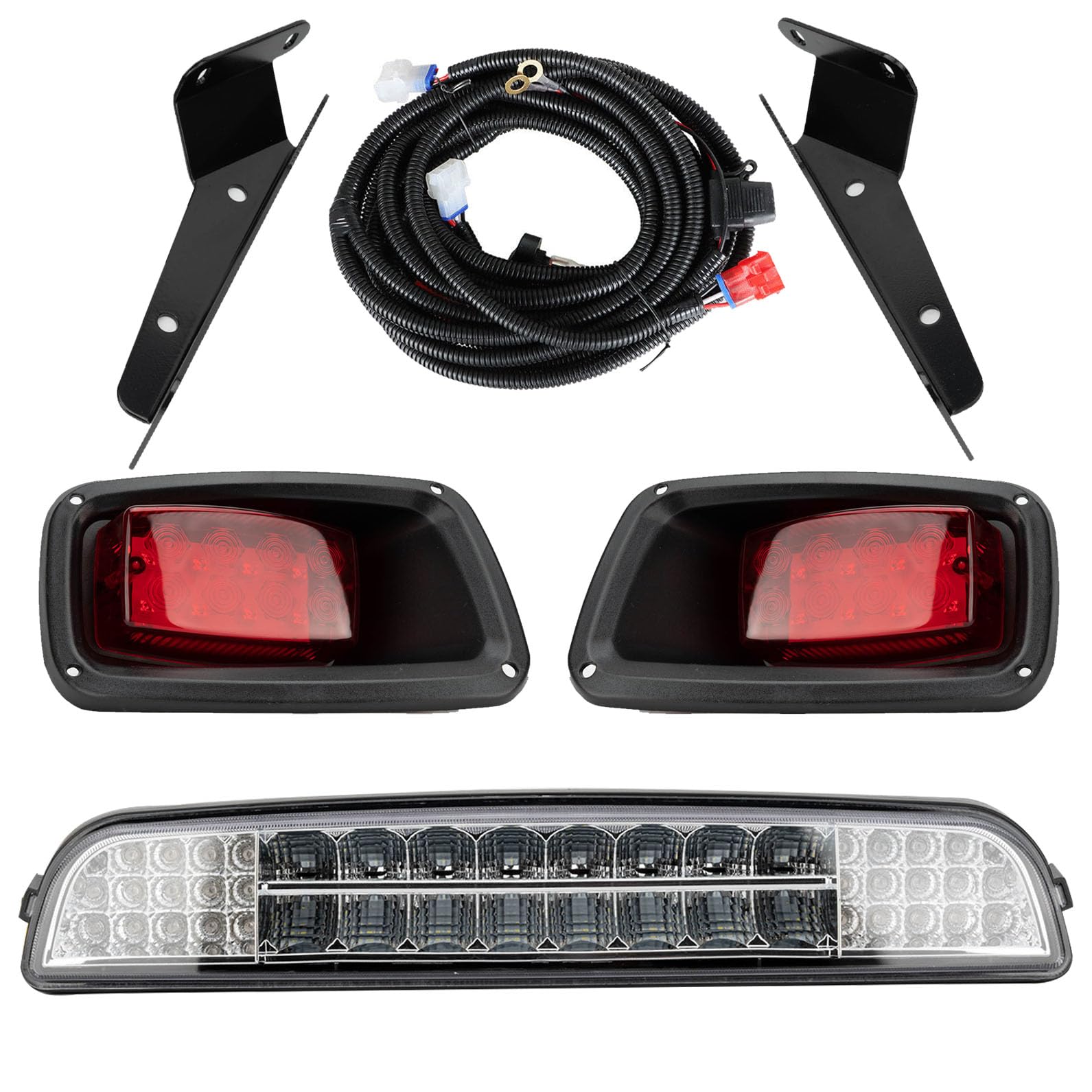 Amazon.com: MiKaFex E-Z-GO TXT Golf Cart LED Light Bar Kit