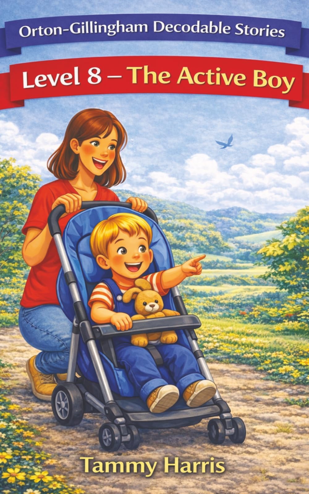 Orton-Gillingham Decodable Stories: Level 8 – The Active Boy: Structured Literacy Decodable Reader for Developing Readers