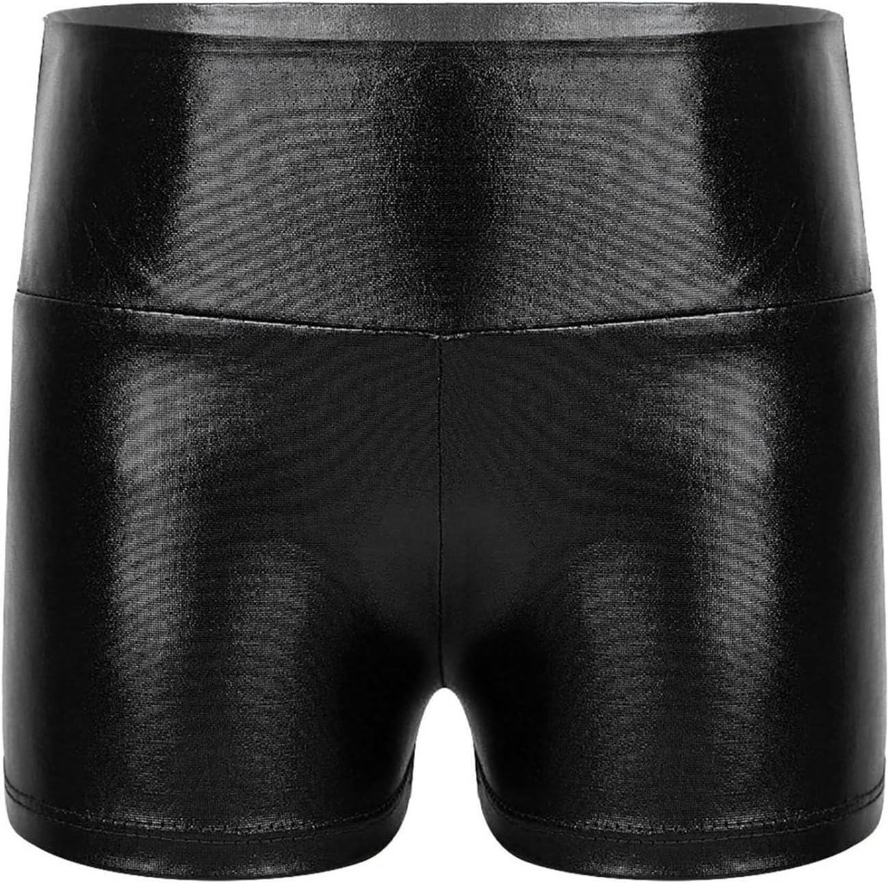 Freebily Girls Shiny Shorts and Top Cheer Outfit School Team Uniform | Jazz Dance Outfits,Short Sleeve,Metallic,Sequins,2 Piece,Celebration,Lyrical Dance Dress