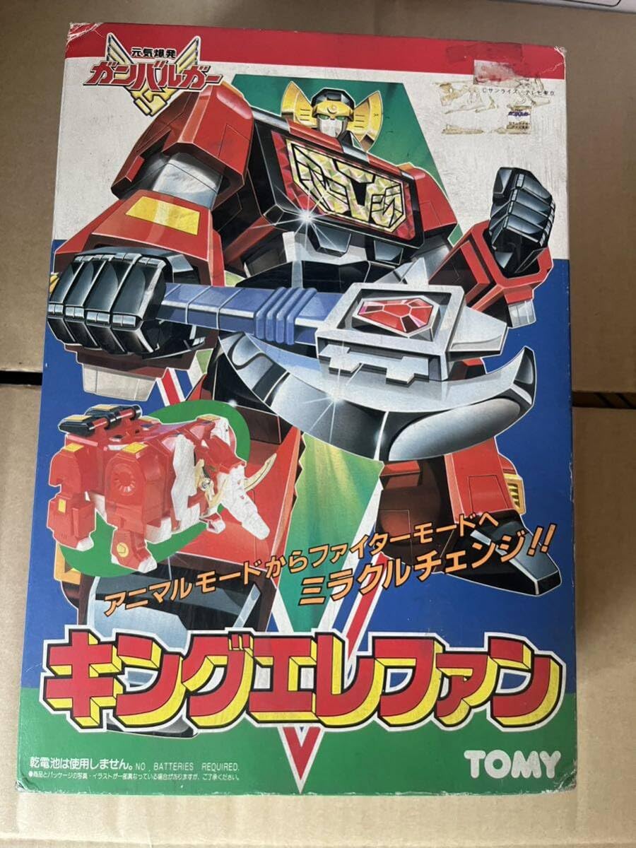 キングエレファント　元気爆発ガンバルガー Amazon.co.jp: 元気爆発ガンバルガー TOMY キングエレファン 未使用品