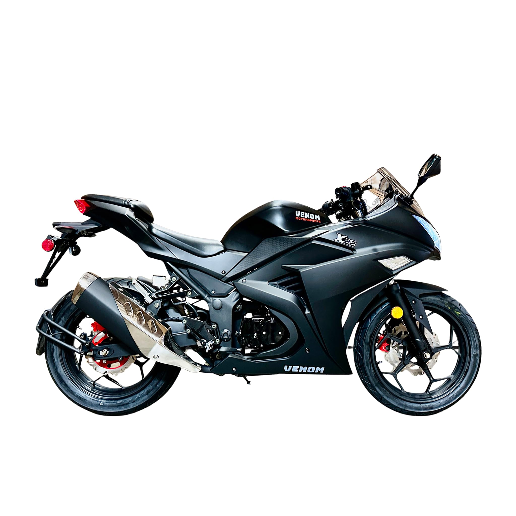 Amazon.com: 125CC NINJA VENOM X22 MOTORCYCLE 4-SPEED, 4-STROKE
