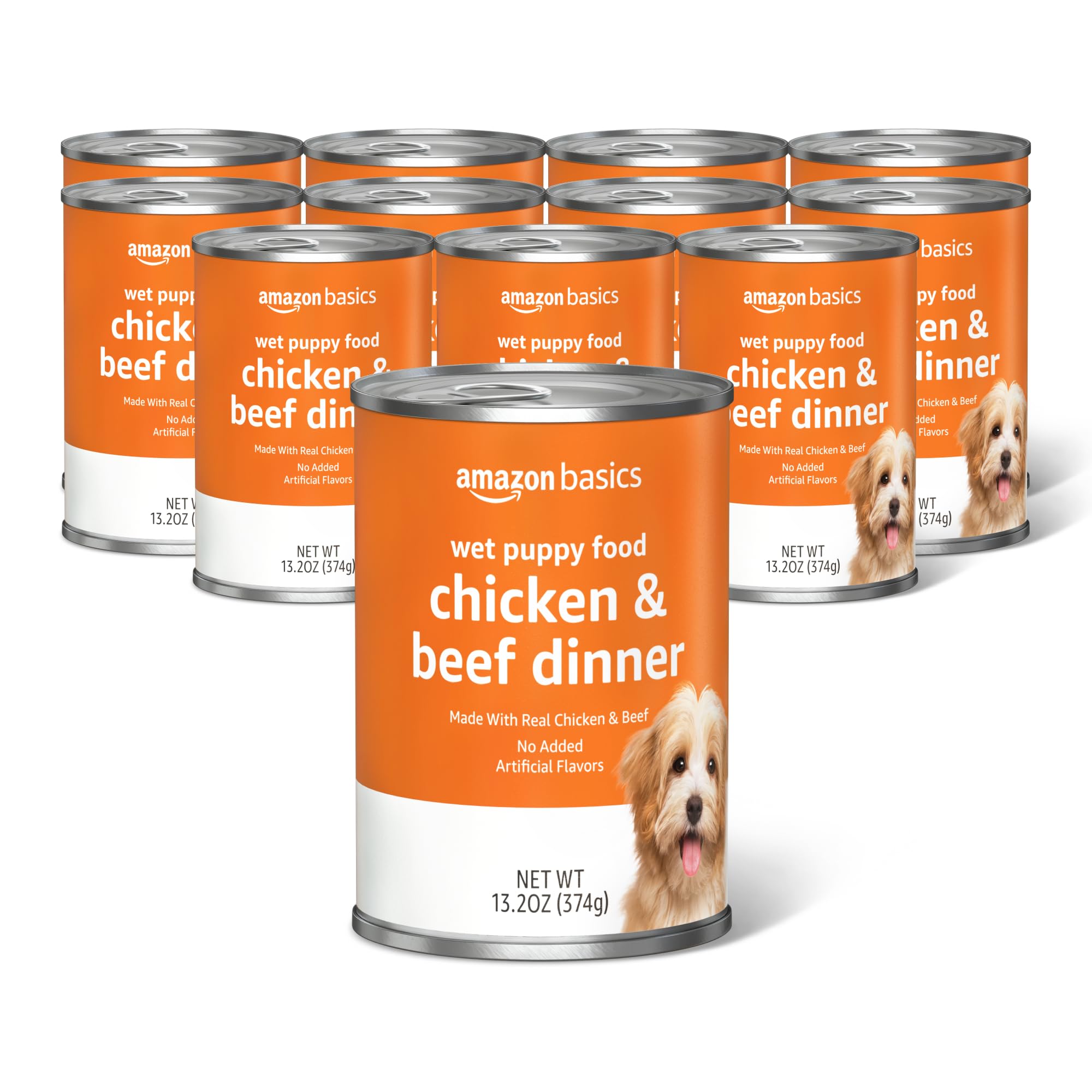 Amazon Basics Puppy Chopped Ground Dinner