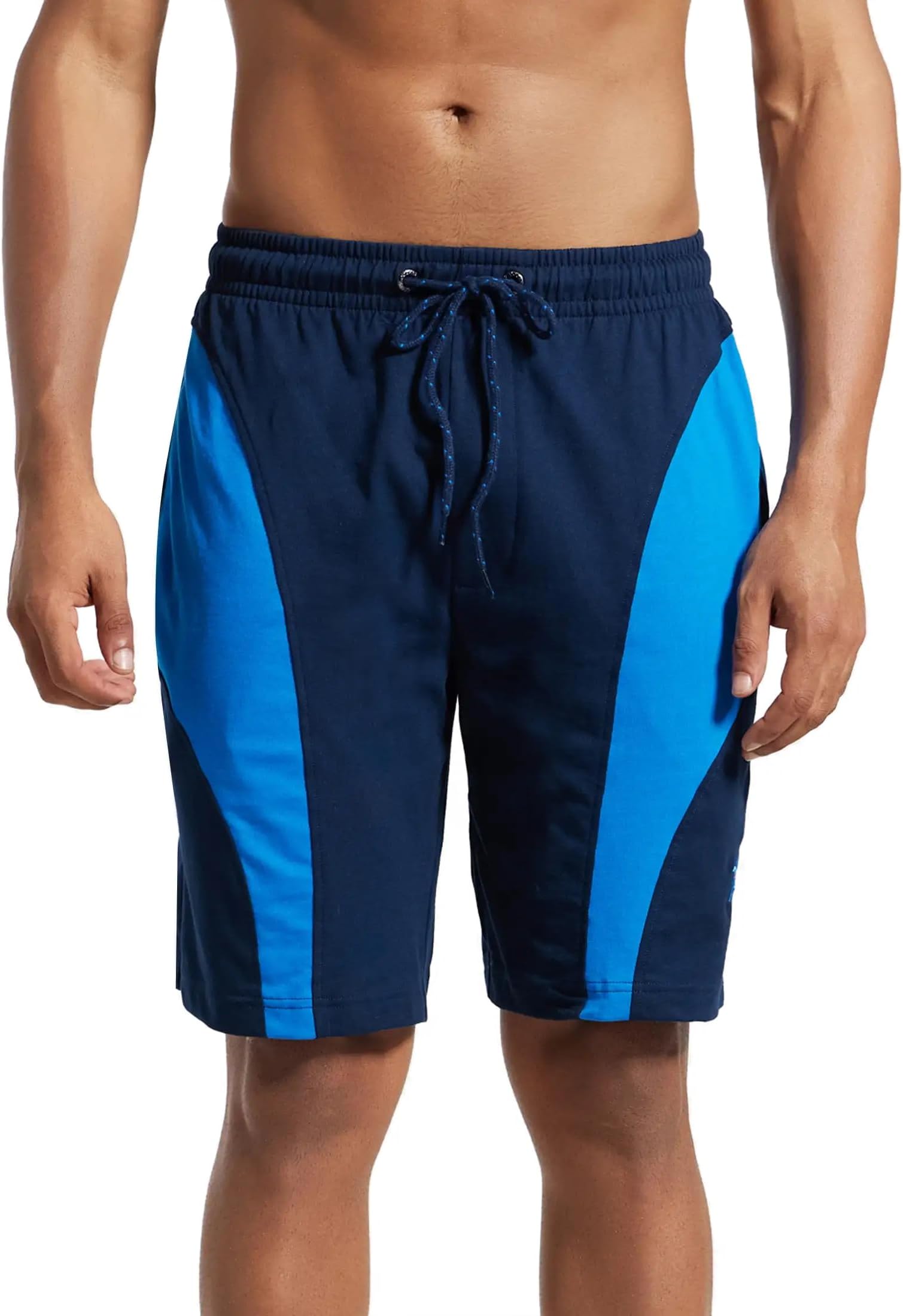 Jockey 9411 Men's Super Combed Cotton Rich Straight Fit Solid Shorts with Side Pockets