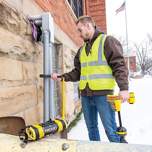 Miniatura 9 de RIDGID 21898 SeekTech ST-305 Transmisor de línea, trazador de línea y localizador de línea subterránea, amarillo, pequeño