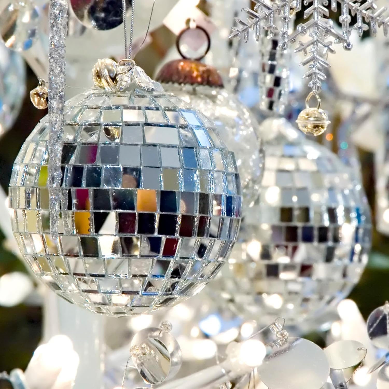 Disco Tiles Self Adhesive Stickers Decor Decoration