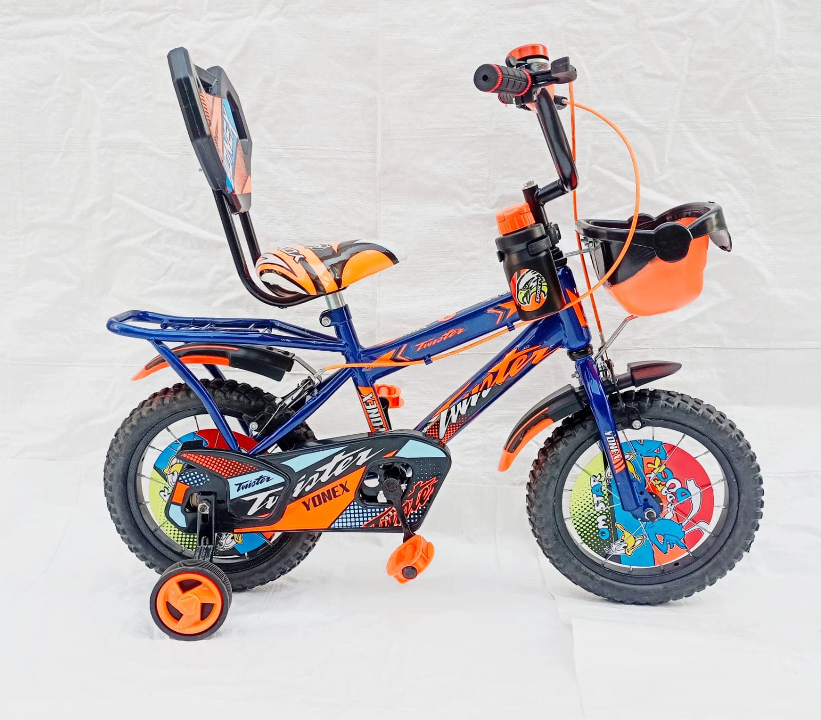 GSB Twister Premium Range of Kids Cycle 14 Inches for Boys and Girls for 2 to 5 Years Orange Steel Rim (B0BFL3SHJK) Amazon Price History, Amazon Price Tracker
