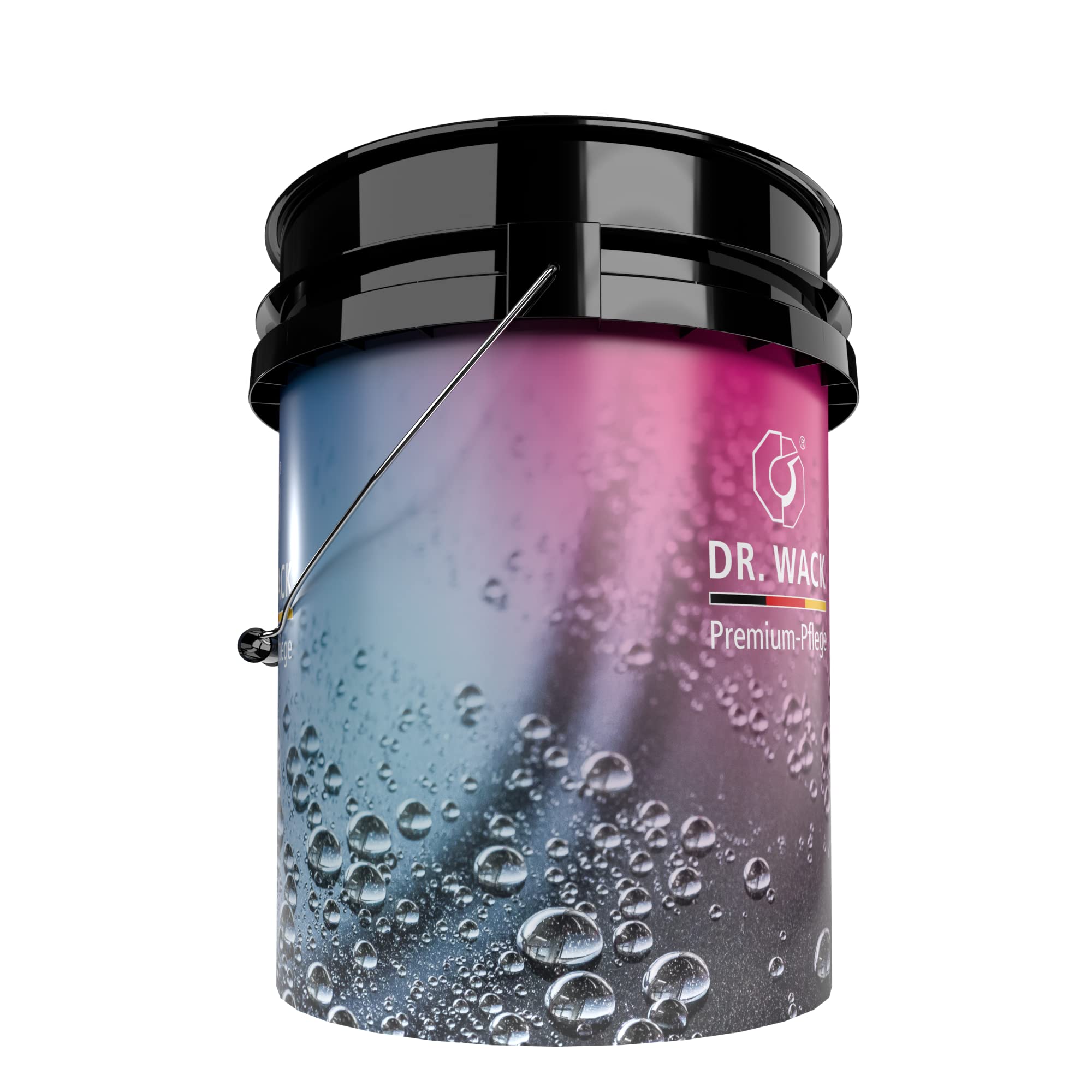 detailmate Auto Handwäsche Bundle Basis - Dr. Wack Wascheimer 5GAL Made by Magic Bucket mit passendem Deckel & GritGuard Schmutzsieb + Garage Freaks Trockentuch 1300GSM Waschhandschuh - Waschset