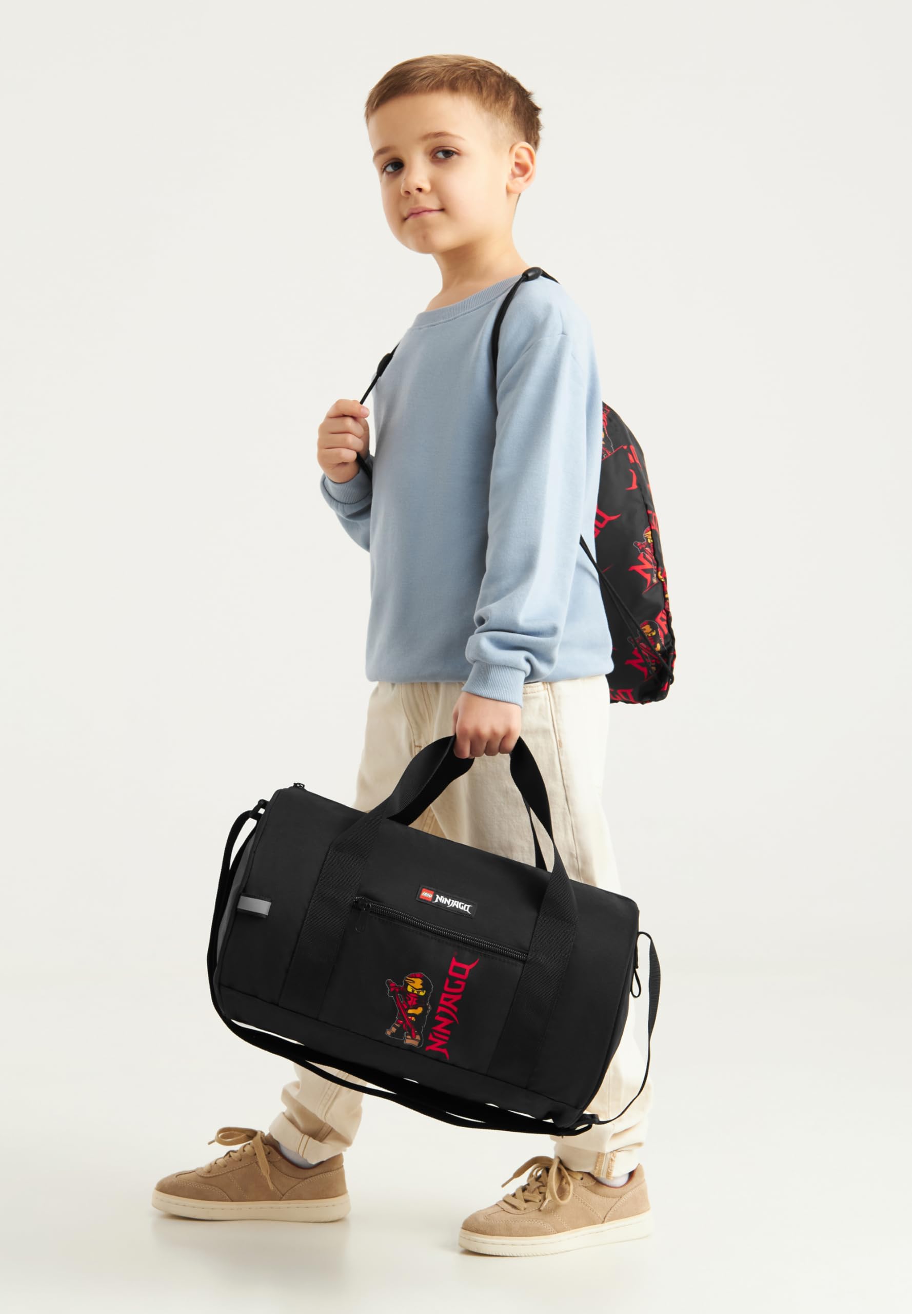 SKANDO BAGS 6-częściowy zestaw teczki szkolnej LEGO® NINJAGO® Kai