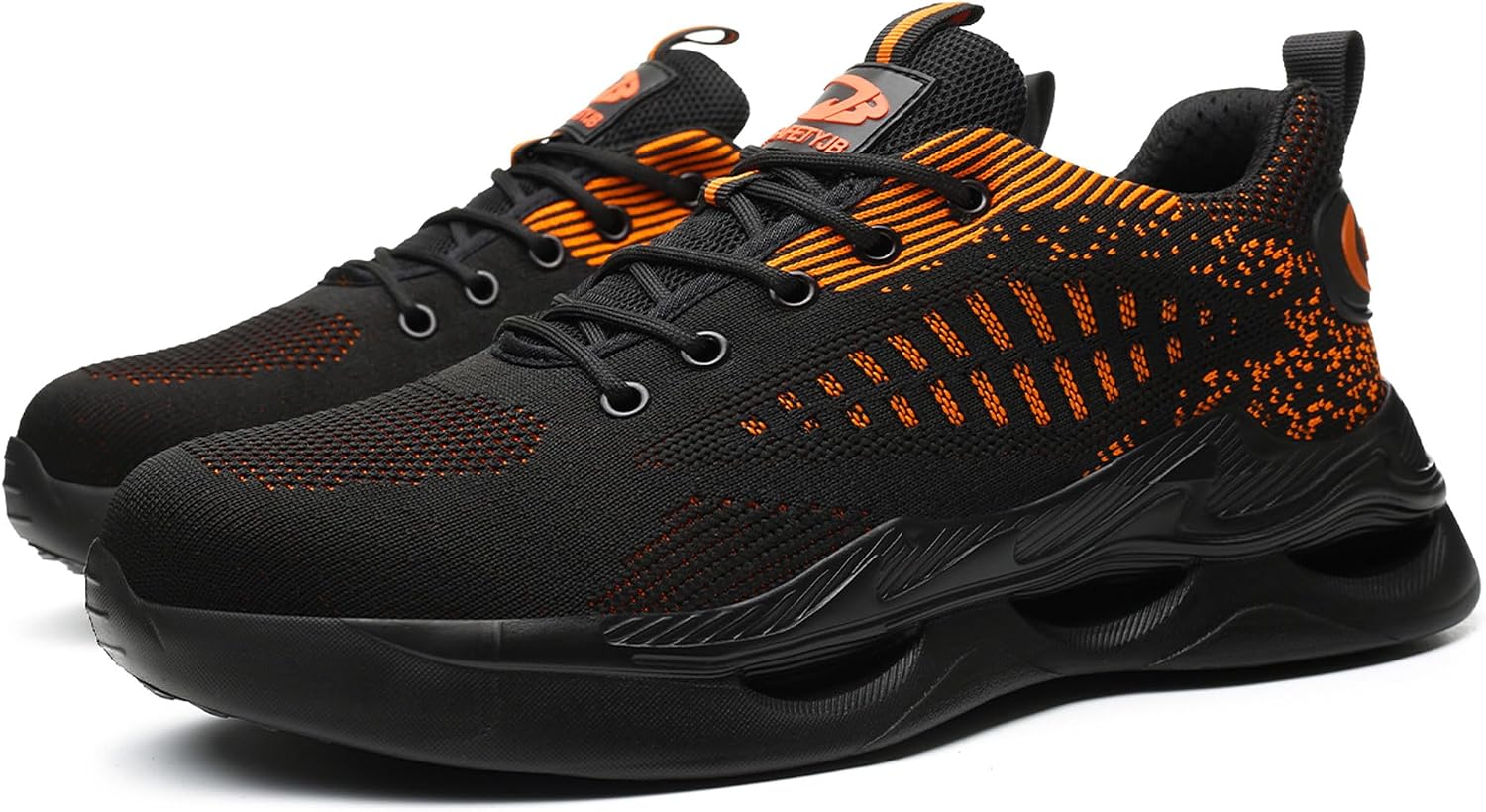 Bestgift Labor Insurance Shoes Steel Head Safety Protection Breathable Comfortable wear-Resistant Non-Slip