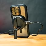 Rokform Chargeur magnétique sans fil avec support, comprend USB-C à USB-C Câble Compatible avec Mag Safe, spécialement conçu pour les boîtiers Rokform