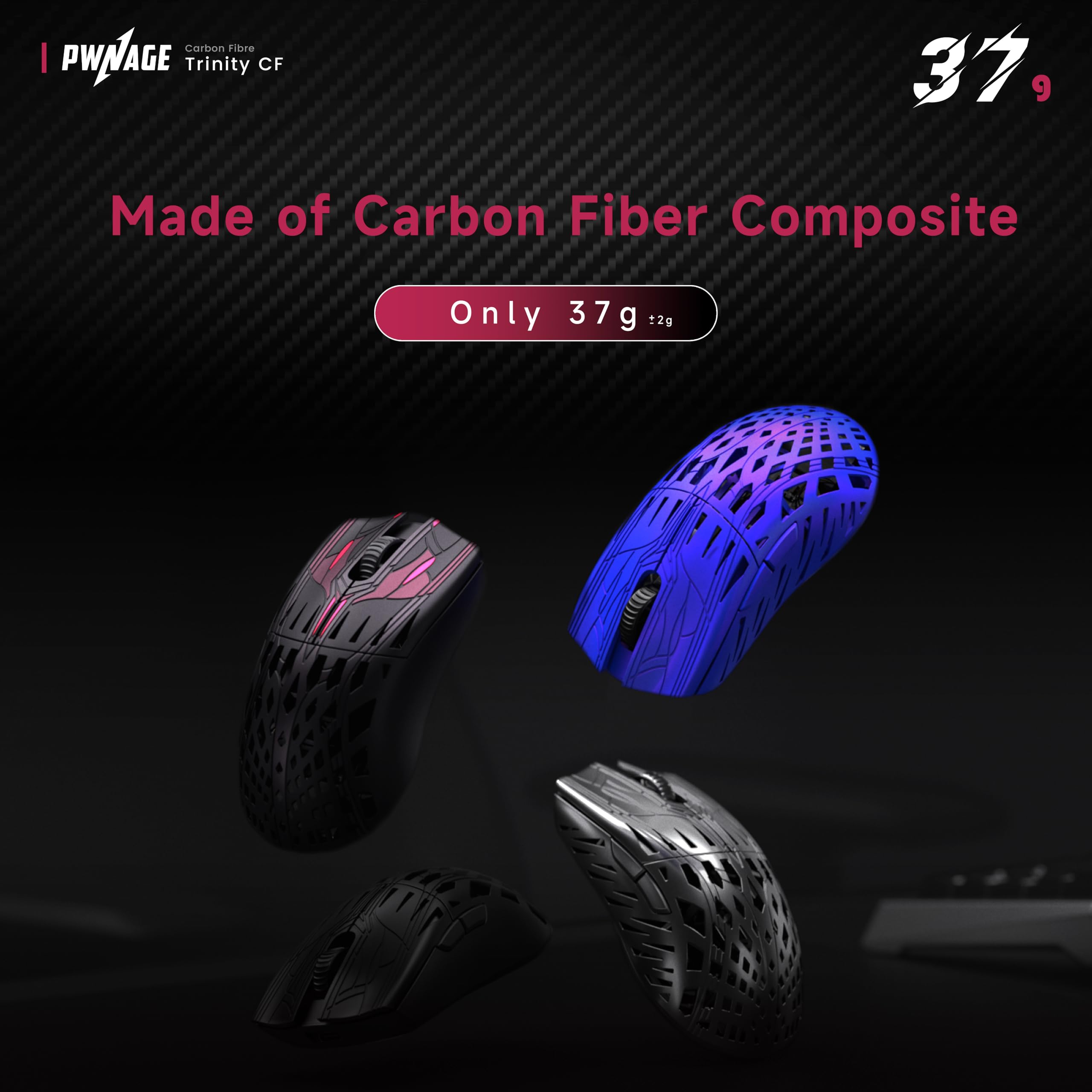 わ*た様 Pwnage Trinity CF Solid Black Trinity Gaming Mouse CF | Pwnage