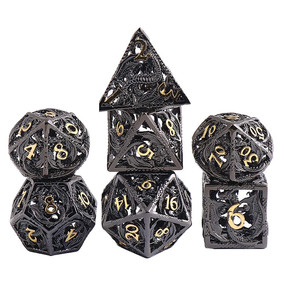 Dados 7 PCE Puertos Pure COPORTETAL HOLOWT Dice SE Utilizado for DIEMSO Y rol DE Dragones TOPTOS TOTEMOS Totems DICETS Set Dice Dado Gigante (Size : 13)