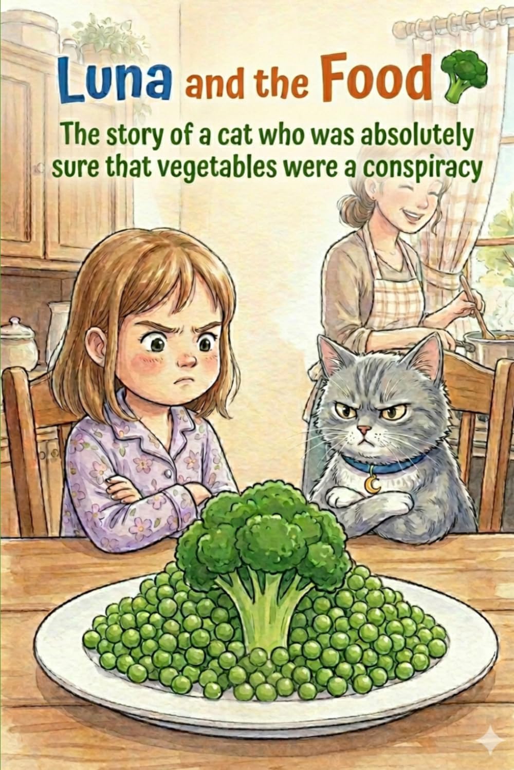 Luna and the Food: A Funny Story for Picky Eaters: A Children's Picture Book about Trying New Foods, Overcoming Food Neophobia, and Discovering the Magic of Vegetables (Ages 4-8)