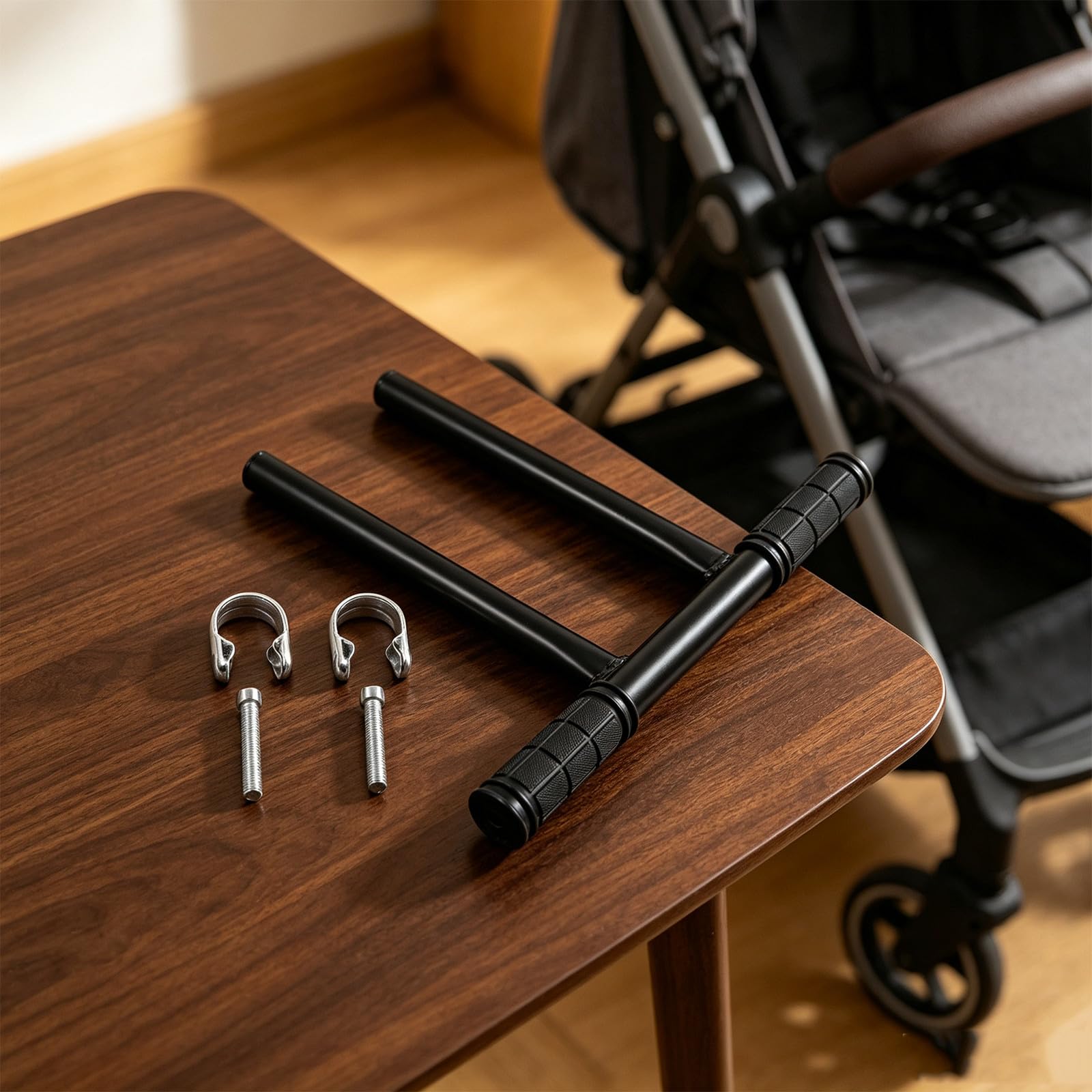 Toddmomy Prolunga per maniglione del passeggino: Prolunga universale per maniglione del passeggino - Bracciolo di per di spinta del per carrozzine e sedie a rotelle (28 mm)