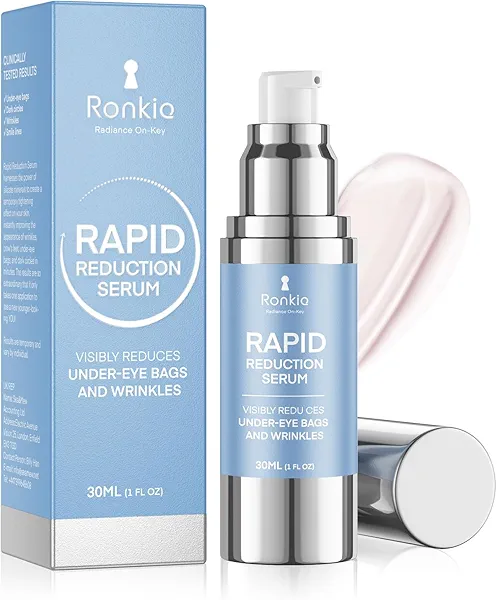 RONKIE Instant Eye Lift Cream: Reduces Eye Bags Wrinkles Puffy Eyes Dark Circles Crow’s Feet in Minutes for Mature Skin of Middle-aged Women 1 Fl Oz