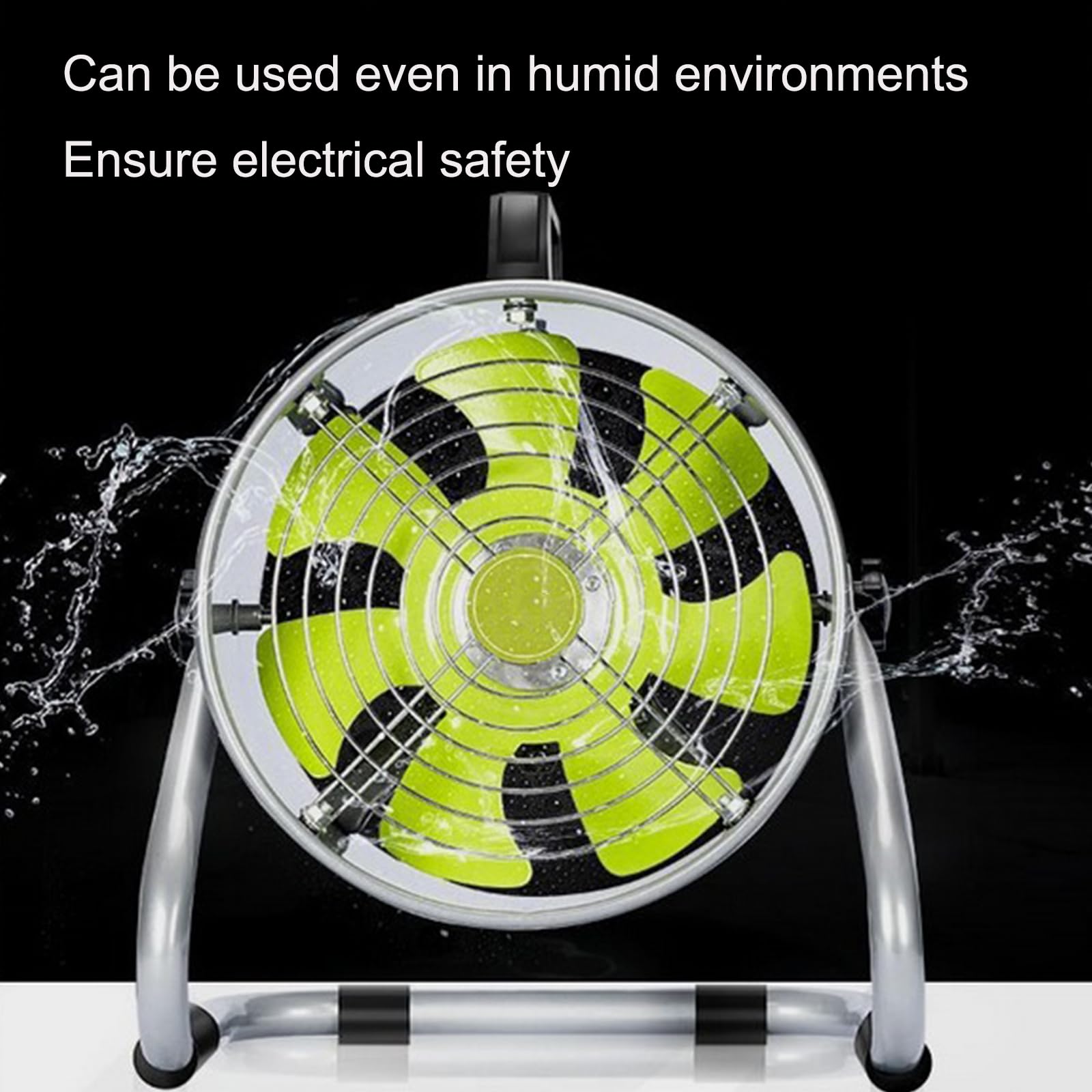 Filtro de aire portátil de cocina, campana extractora de escritorio de bajo ruido de 220 V para cabinas de soldadura industrial y pintura, ventilador de metal resistente, viento fuerte
