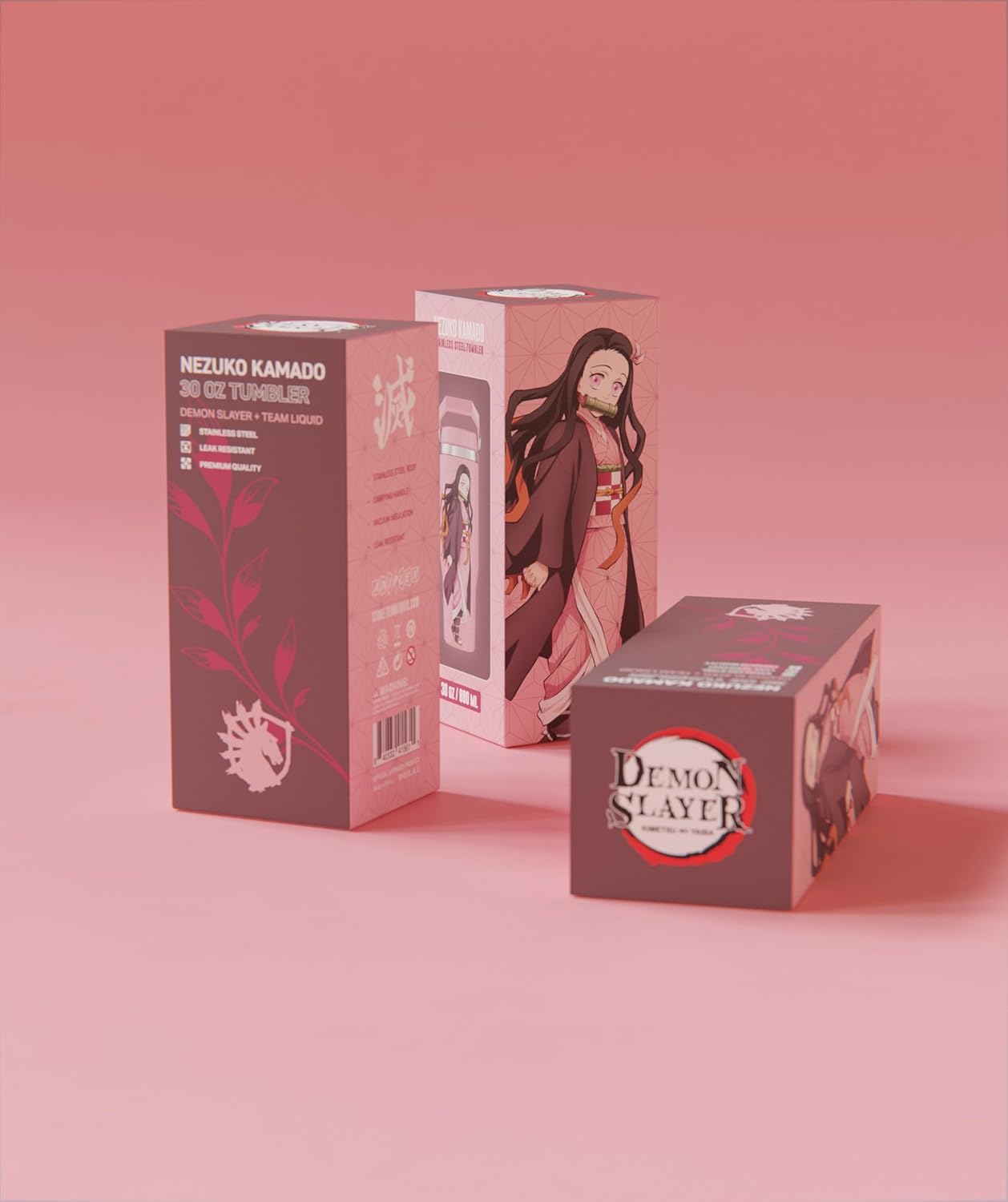 Demon Slayer Kimetsu No Yaiba Nezuko Tumbler with Lid, 30 Oz Water Bottle, Vacuum Insulated, Anime Water Bottle, Reusable Insulated Stainless Steel tumbler for Water, Iced Tea or Coffee - Image 8