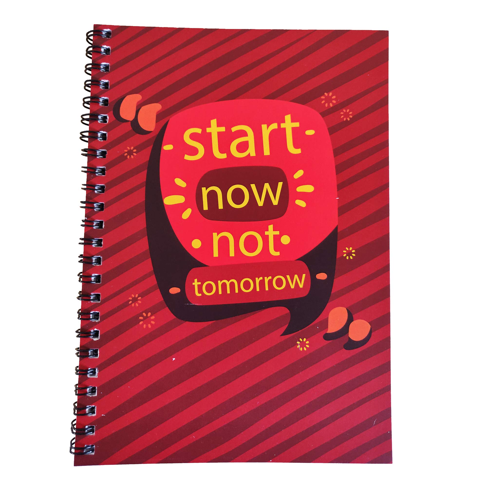 CRAFT MANIACS Master your day Planner Series Contaning Affirmations, Goals & Grateful List Matt Laminated & has 120 planner sheets (START NOR NOT TOMORROW)-image-16