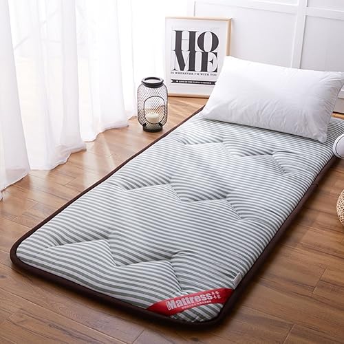 Miniatura 1 de NMJNMK - Colchón de tatami transpirable, para dormir, futón, cama japonesa, plegable, para viajes, vacaciones, picnic, casa, dormitorio
