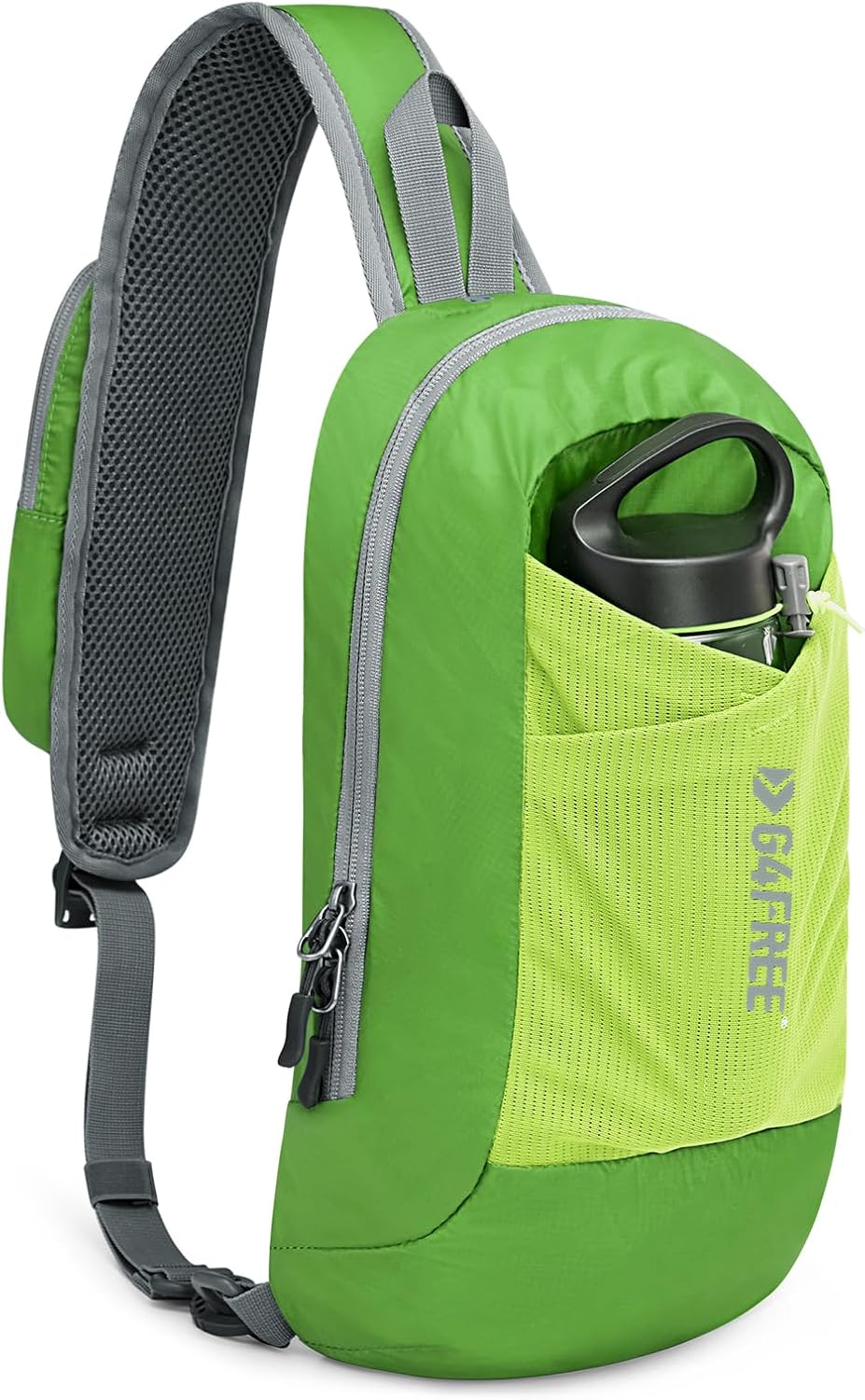 G4Free Sling Bag RFID Blocking Lightweight Crossbody Backpack Chest Shoulder Bag for Travel Sports Running