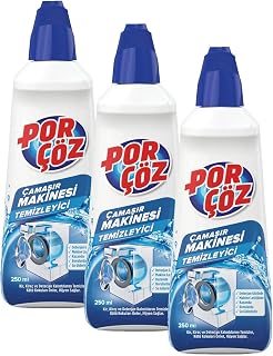 Porçöz Çamaşır Makinesi Temizleyici 250 ml (3 paketi)