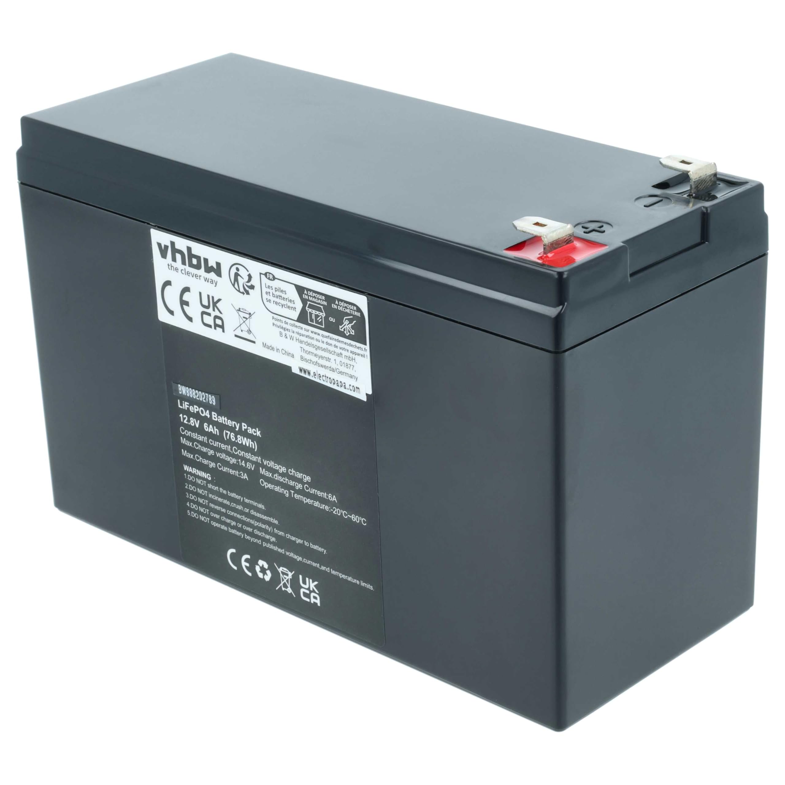 vhbw 2X Batterie de Bord pour Caravane
