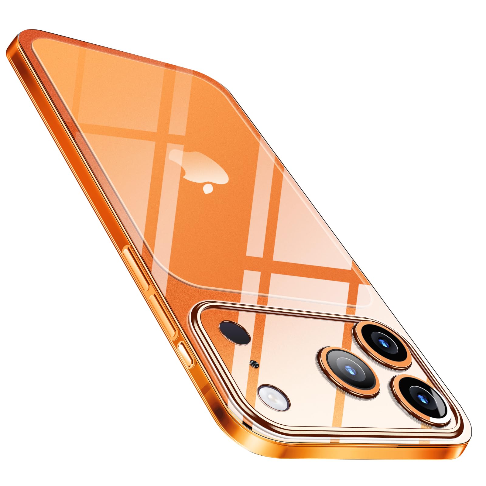 for iPhone 17 Pro Max Slim Case,Paper-Thin Transparent Finish Skin Back Case [Non Yellowing] Ultra Protective Cover with Camera Protection 6.9 Inch (Clear)