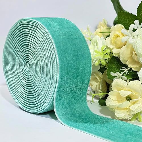 Miniatura 122 de Cinta de terciopelo para decoración, manualidades, bricolaje y caja de regalo, para bodas, Navidad y el Día de San Valentín