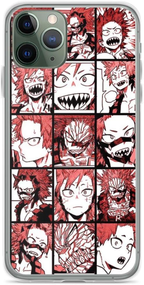 Amazing 🔥 Aouledas Phone Case BNHA Kirishima Collage Compatible with iPhone 11 Pro Max Scratch Shock