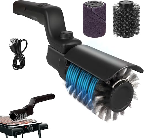 Brosse électrique pour barbecue améliorée, fonctionnant s…