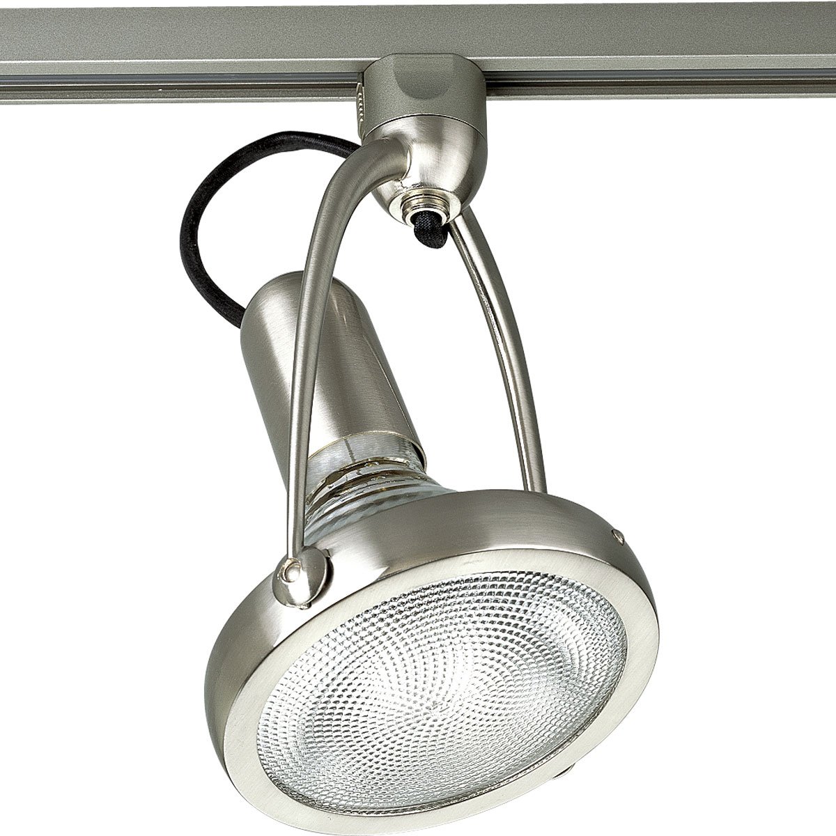 Progress Lighting P6118-09 Die-Cast Gimbal Track Head, Brushed Nickel 8-Light LED