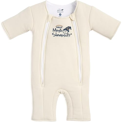 Baby Merlin's Magic Sleepsuit, 100% Cotton, Calms Startle Reflex