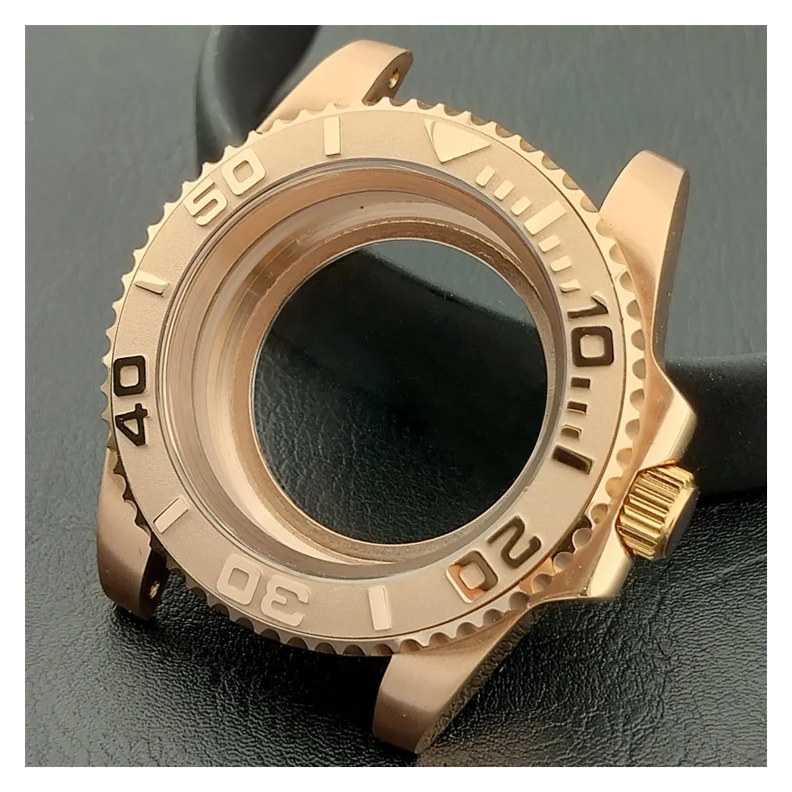 1 caja de reloj mecánico de 40 mm, cristal de zafiro para NH series 35, 36, 38, accesorios de montaje de relojes