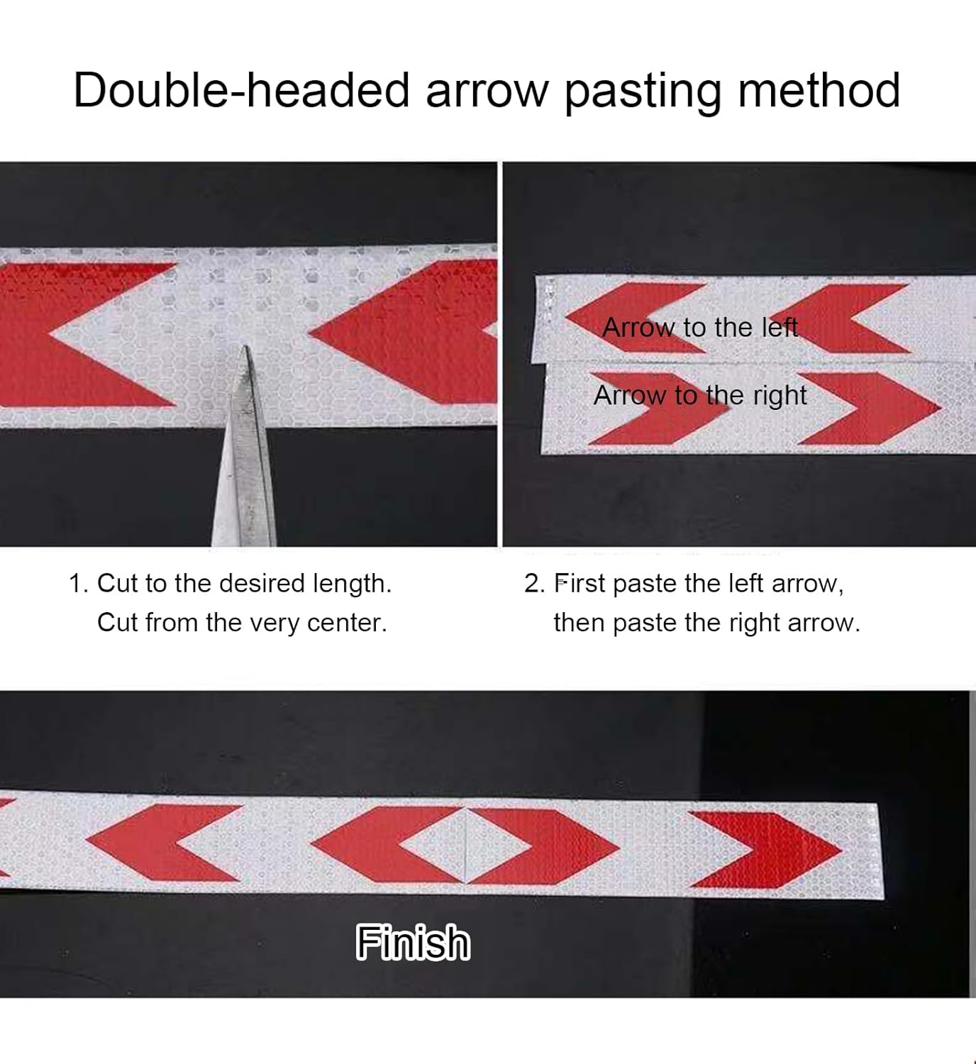 Reflective Tape, Reflective Tape Dot Safety Waterproof Adhesive for Vehicles Trailers Boats Signs(Green Black)