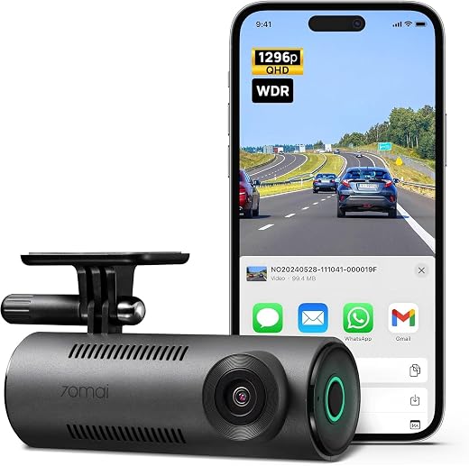 70mai M310 DashCam, 2K Resolution